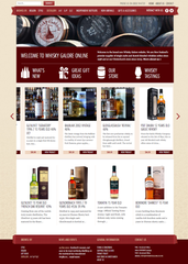 Custom Shopify Theme for Whisky Galore